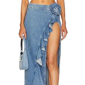 ISO Marsella Rosette Maxi Skirt